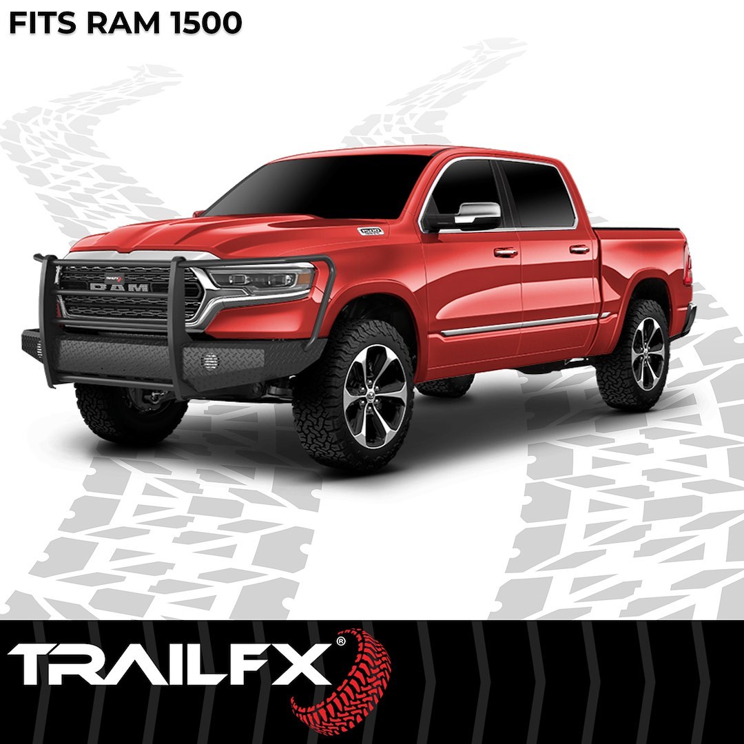 TrailFX Bumper, Tfx Full Replacement Bumpers, One Piece Design, Use Original/ Factory Mounting Hardware, With Grille Guard/ Grille Mesh – FX3030A