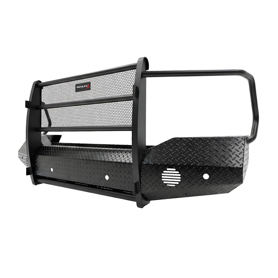 TrailFX Bumper, Tfx Full Replacement Bumpers, One Piece Design, Use Original/ Factory Mounting Hardware, With Grille Guard/ Grille Mesh – FX3034A