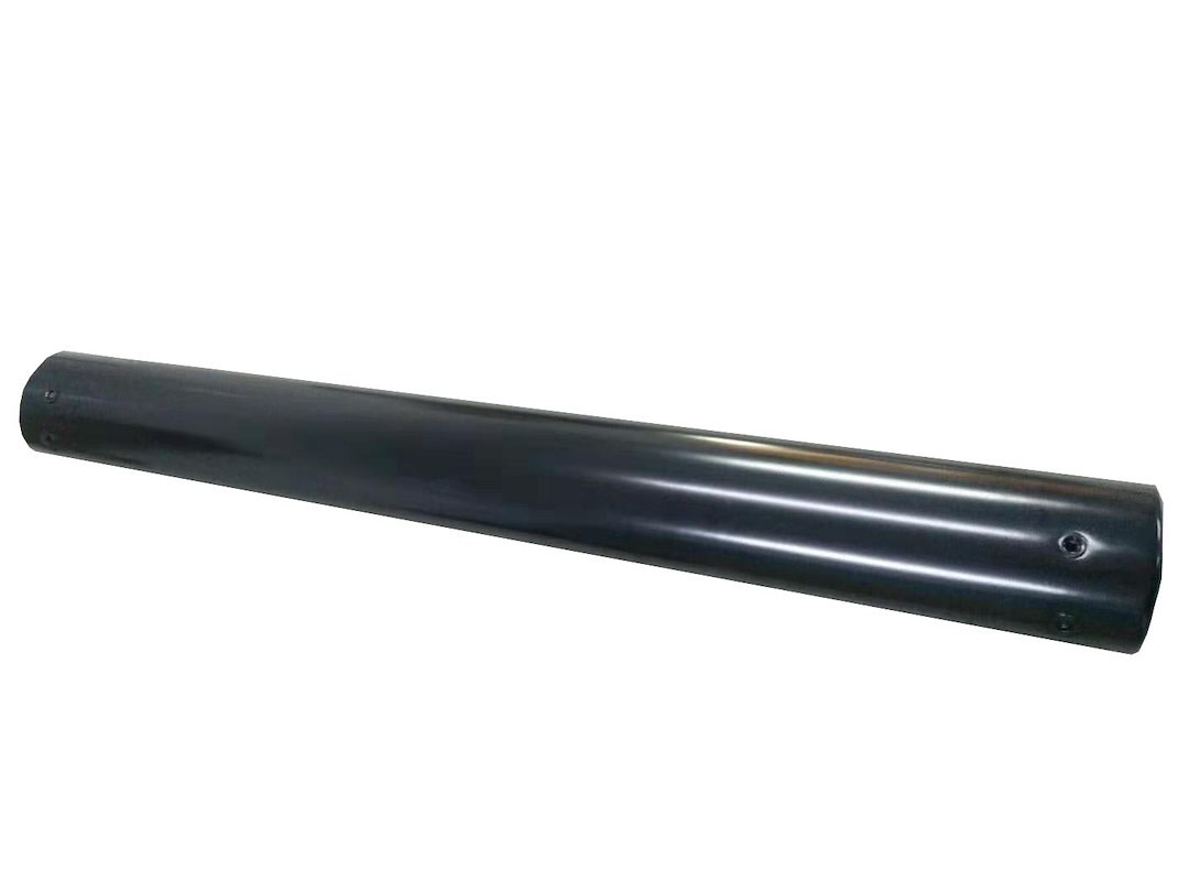 TrailFX Point of Purchase Display, Tfx Point of Purchase Display, Sample of 4 Inch Oval Straight Polished Stainless Steel and Black Side Bars – G5010