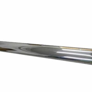 TrailFX Point of Purchase Display, Tfx Point of Purchase Display, Sample of 4 Inch Oval Straight Polished Stainless Steel and Black Side Bars – G5010