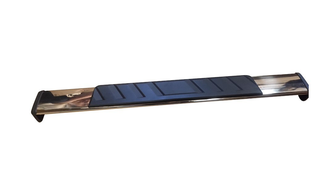 TrailFX Point of Purchase Display, Tfx Point of Purchase Display, Sample of T4 Polished Stainless Steel and Black Side Bars – G5012