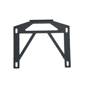 TrailFX License Plate Bracket, Black Powder Coated, Steel, For JL02T and JL03T Bumpers – G9028