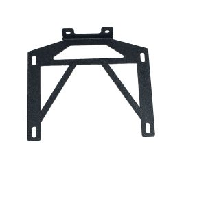 TrailFX License Plate Bracket, Black Powder Coated, Steel, For JL02T and JL03T Bumpers – G9028