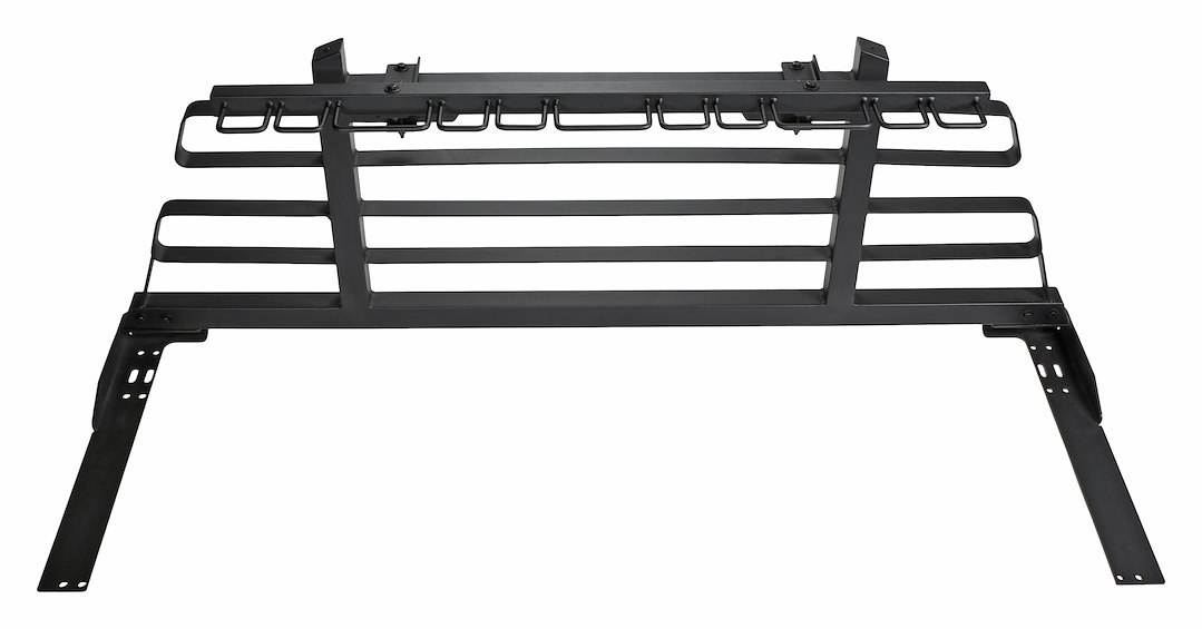 TrailFX Headache Rack Tool Holder, Holds 11 Tools, Powder Coated, Black, Stainless Steel – HR101B