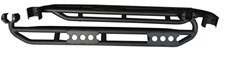 TrailFX Rocker Panel Guard, Tfx Jeep Products, Flat, Textured Black Steel – J041T