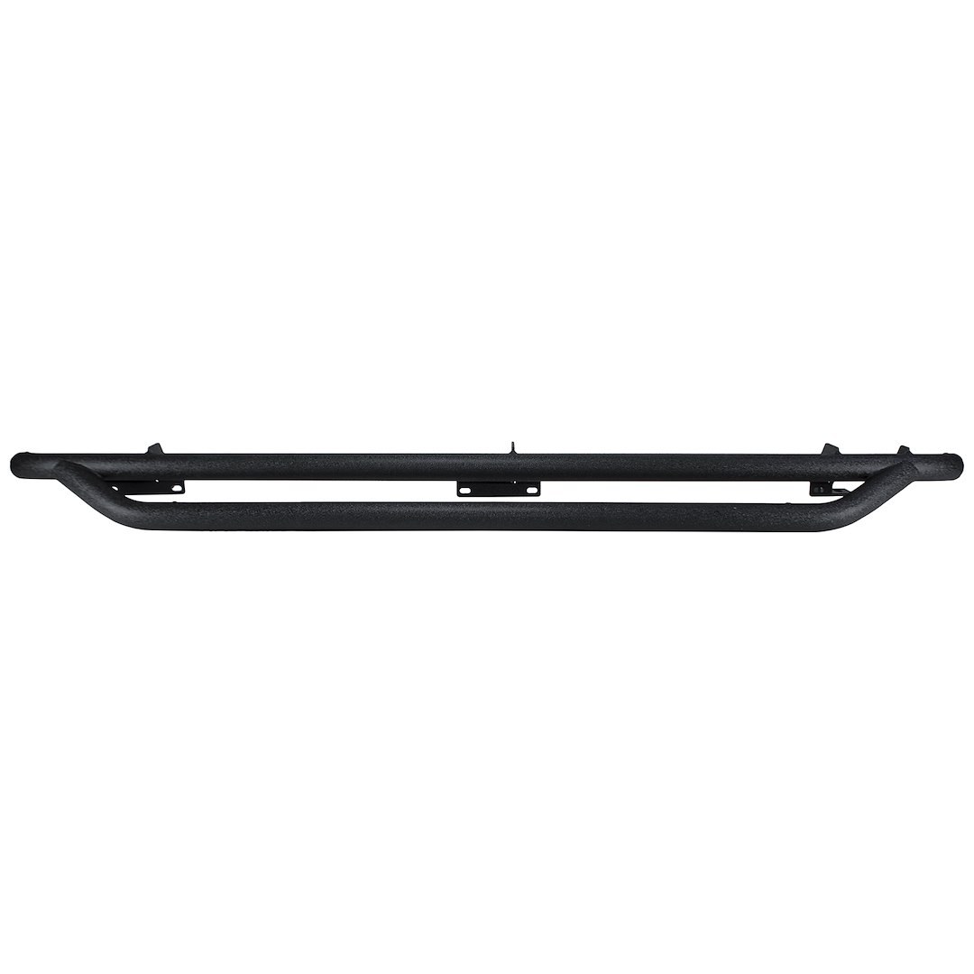 TrailFX Rocker Panel Guard, Tfx Jeep Products, Flat, Textured Black Steel – J053T