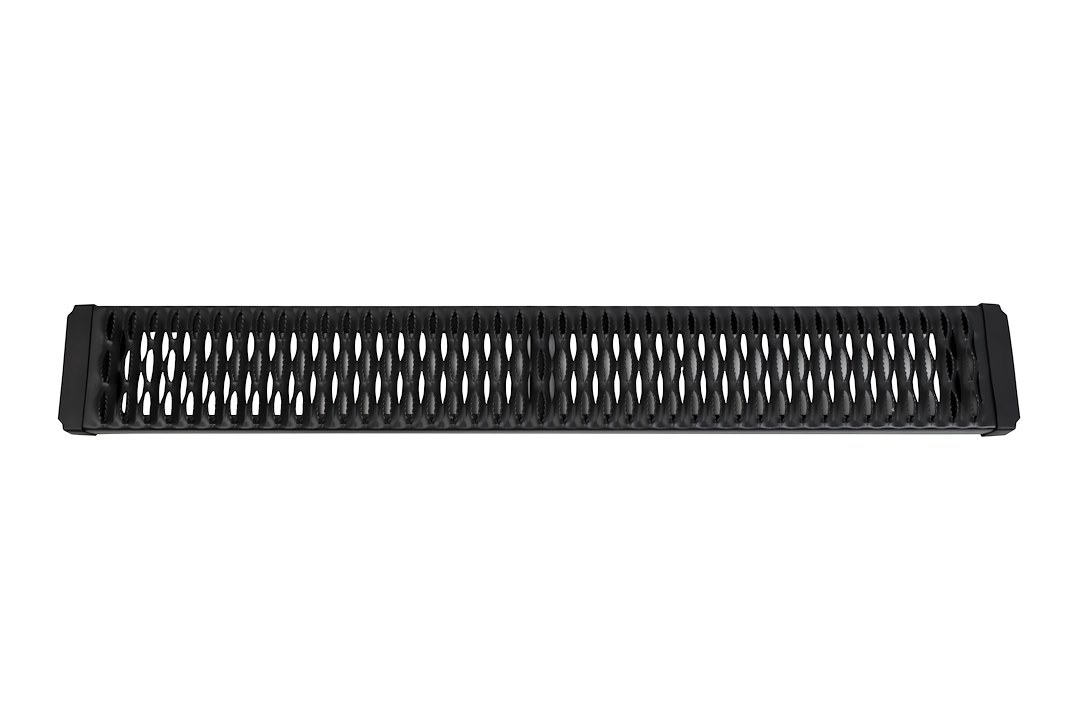 TrailFX Running Board, Tfx Aggressive Boards, Powder Coated, Titanium Black, Aluminum, Unlighted, Rocker Panel Mount, 250 Pound Capacity – RBA023TI