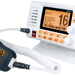 TrailFX VHF Radio, Fixed Mount, United States/ Canadian/ International Channels, 1/25 Watt, 10 Noaa Weather Channels with Alert – WSP007KIT