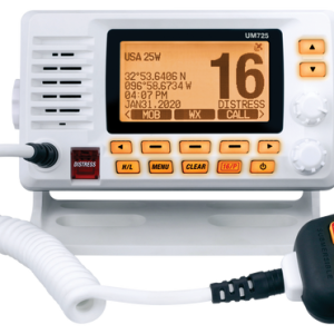 TrailFX VHF Radio, Fixed Mount, United States/ Canadian/ International Channels, 1/25 Watt, 10 Noaa Weather Channels with Alert – WSP007KIT