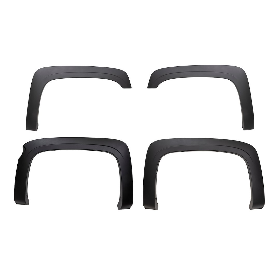 TrailFX Fender Flare, Tfx Fender Flares, OE Style, 2 Inch Tire Coverage, Black Smooth Paintable Finish, Injected Polypropylene – TFC3003OE