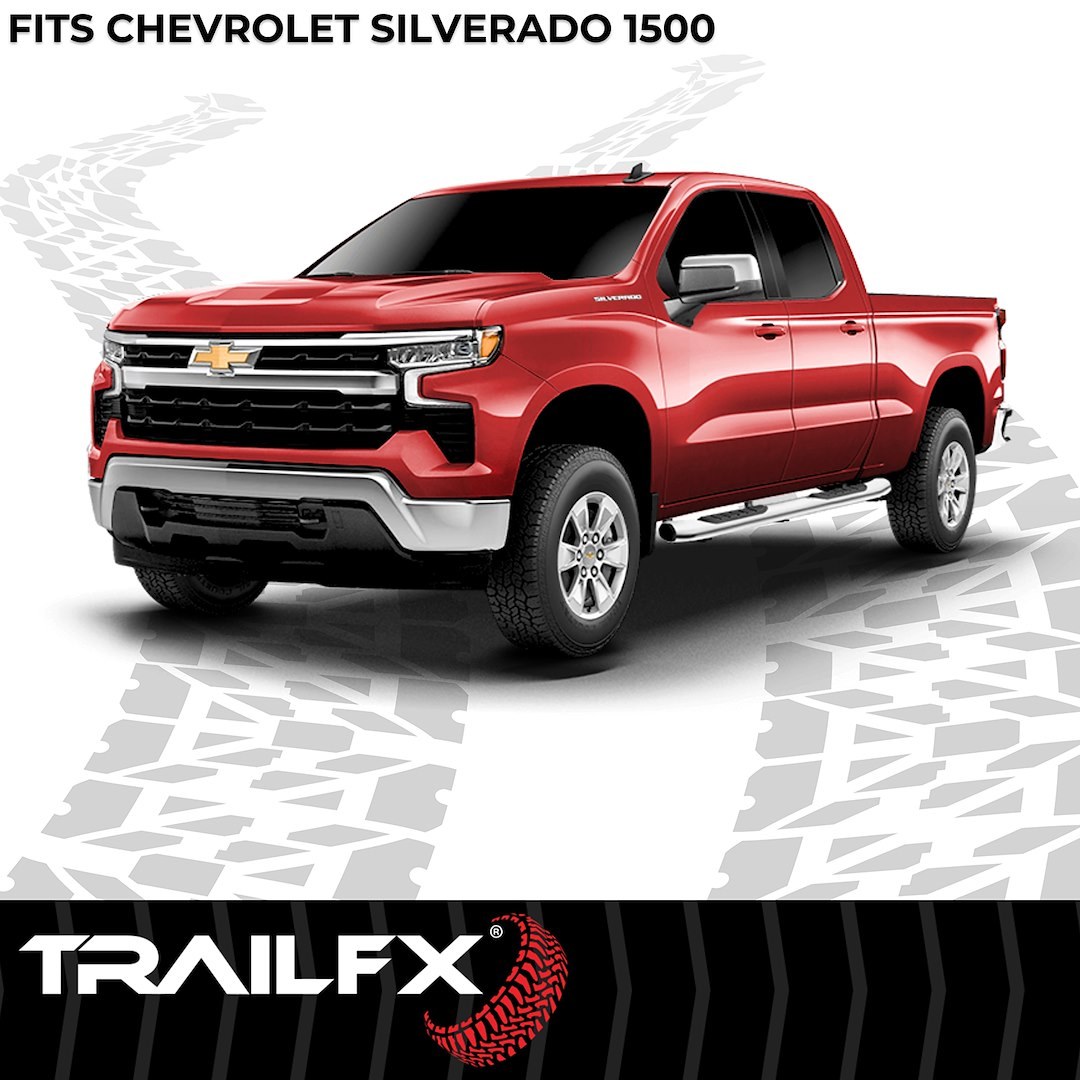 TrailFX Fender Flare, Tfx Fender Flares, OE Style, 2 Inch Tire Coverage, Black Smooth Paintable Finish, Injected Polypropylene – TFC3003OE