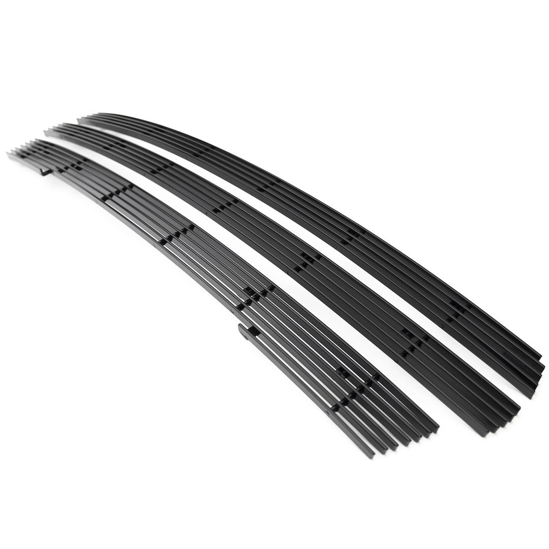 T-Rex Grille Insert, Billet Series, Overlay, Horizontal Bar, Without Cutout, Powder Coated, Black, Aluminum – 21173B