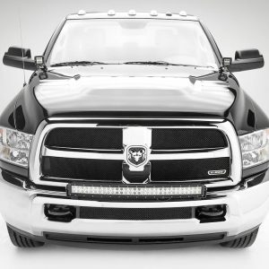 T-Rex Driving/ Fog Light Mounting Bracket, Bolt-On to Hood Hinge, Powder Coated, Mounts One 3 Inch Light Pod, Gloss Black, Steel, Set of 2 – Z364521