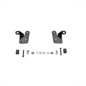 T-Rex Driving/ Fog Light Mounting Bar Mounting Kit, A-Pillar Lower Level, Bolt-On, Powder Coated, Gloss Black, Steel – Z364941