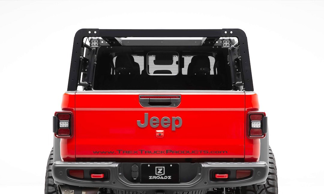 T-Rex Bed Cargo Rack, Overland Access Series, 1500 Pound Static Capacity/ 800 Pound On-Road Capacity/ 400 Pound Off-Road Capacity – Z834101