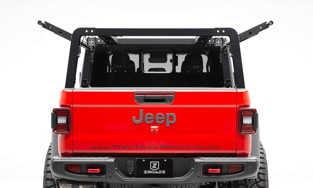T-Rex Bed Cargo Rack, Overland Access Series, 1500 Pound Static Capacity/ 800 Pound On-Road Capacity/ 400 Pound Off-Road Capacity – Z834101