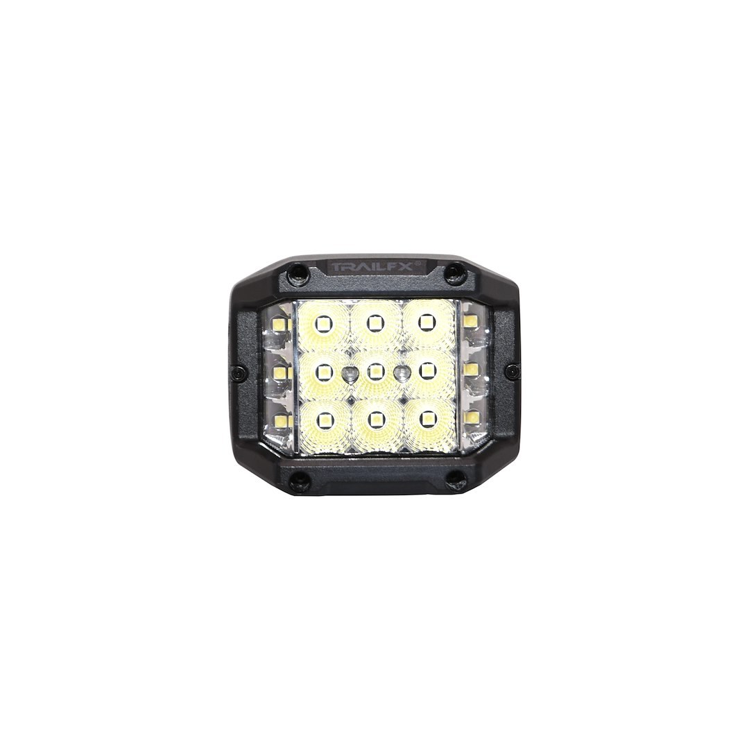 TrailFX Driving/ Fog Light, Tfx LED Lights, LED Bulb, 15 Clear Cree LED 5 Watt Bulbs, 4 Inch Cube, 75 Watt – PODSIDEF
