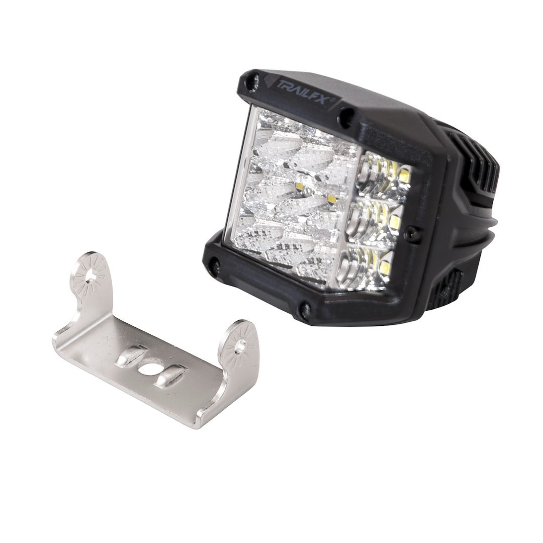 TrailFX Driving/ Fog Light, Tfx LED Lights, LED Bulb, 15 Clear Cree LED 5 Watt Bulbs, 4 Inch Cube, 75 Watt – PODSIDEF