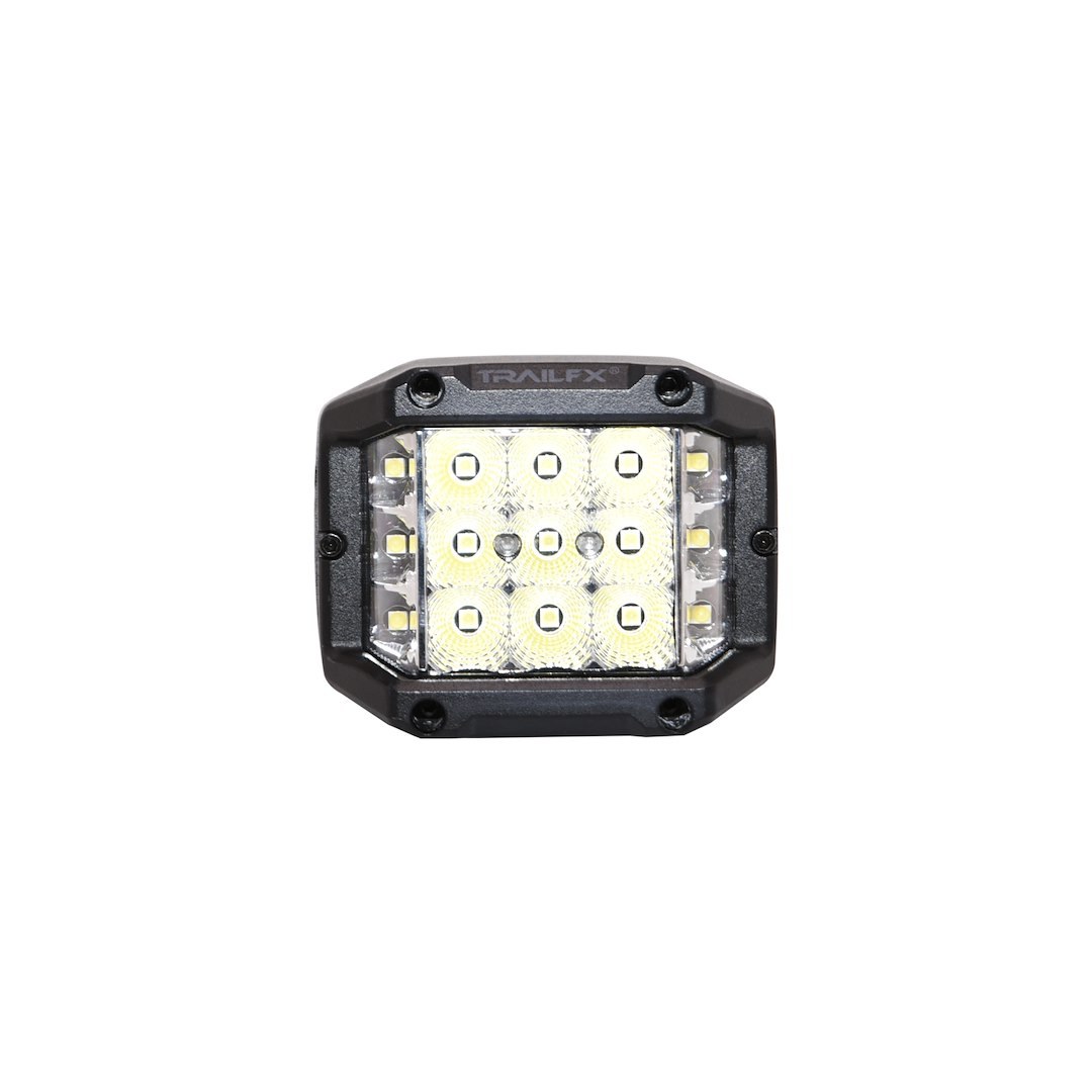 TrailFX Driving/ Fog Light, Tfx LED Lights, LED Bulb, 15 Clear Cree LED 5 Watt Bulbs, 4 Inch Cube, 75 Watt – PODSIDEFPR