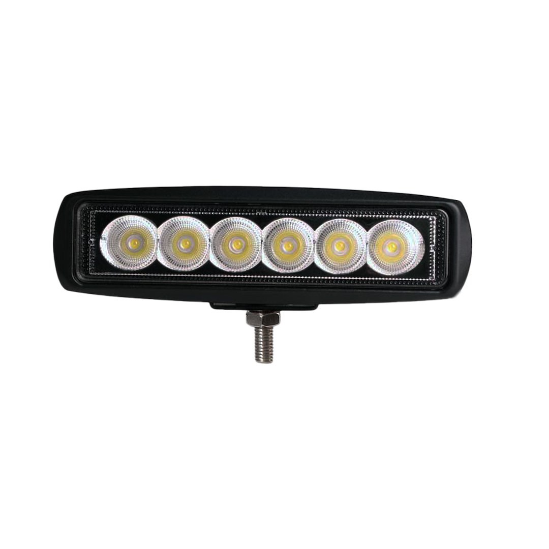 TrailFX Driving/ Fog Light, Tfx LED Lights, LED Bulb, 6 Clear Cree LED 3 Watt Bulbs, 6 Inch Length, 18 Watt, 60 Degree Flood Beam – SRUTLFL