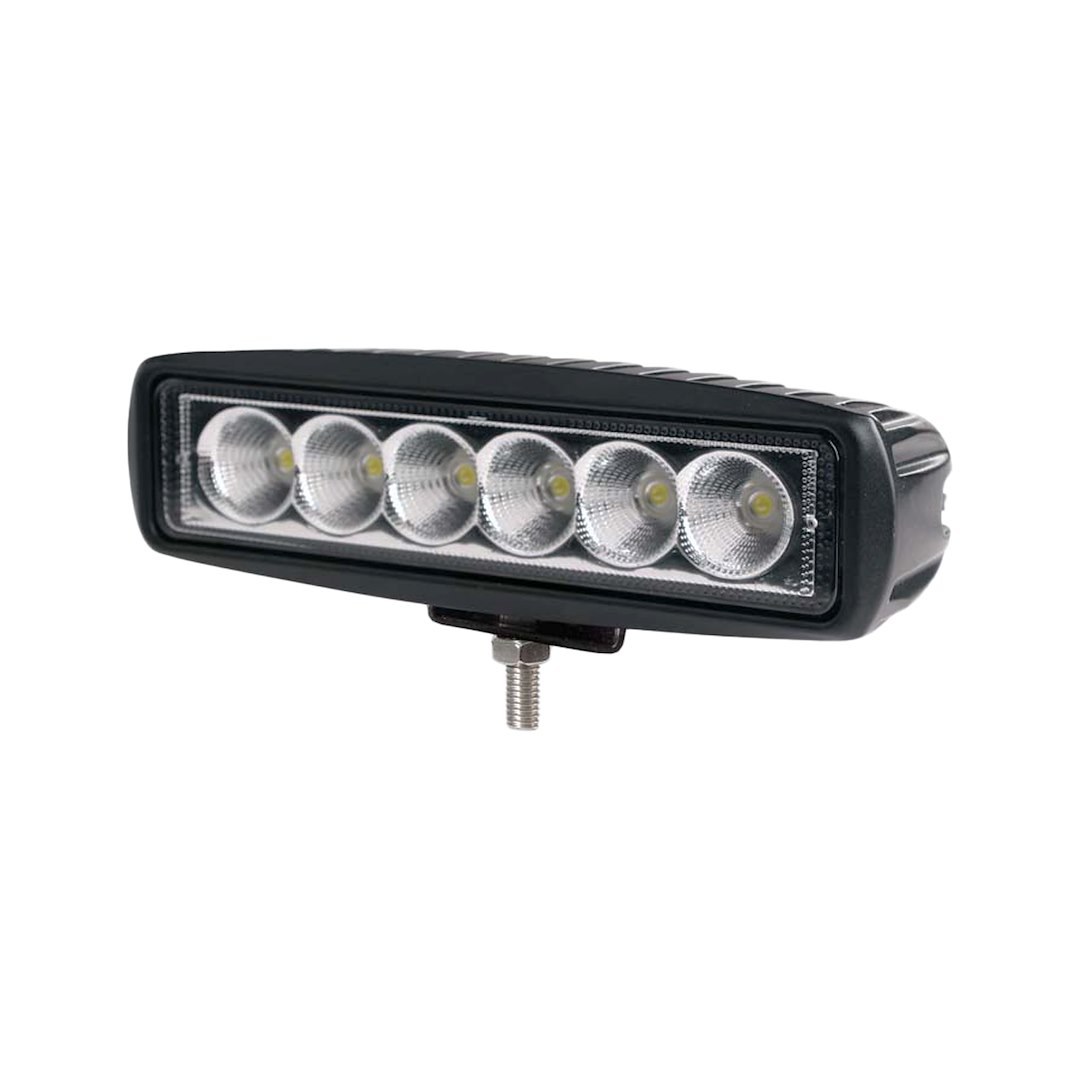 TrailFX Driving/ Fog Light, Tfx LED Lights, LED Bulb, 6 Clear Cree LED 3 Watt Bulbs, 6 Inch Length, 18 Watt, 60 Degree Flood Beam – SRUTLFL