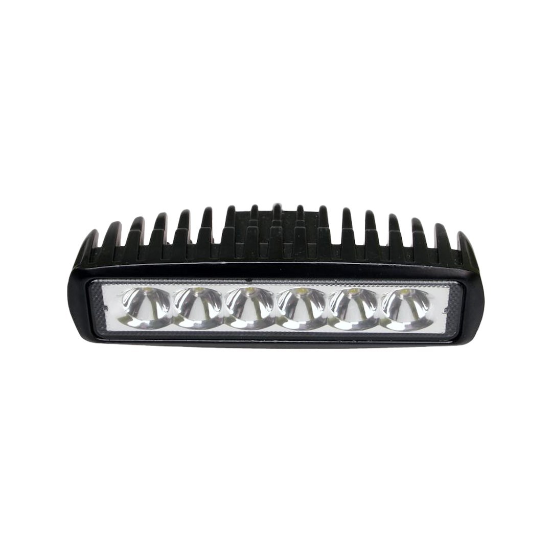 TrailFX Driving/ Fog Light, Tfx LED Lights, LED Bulb, 6 Clear Cree LED 3 Watt Bulbs, 6 Inch Length, 18 Watt, 30 Degree Spot Beam – SRUTLSP