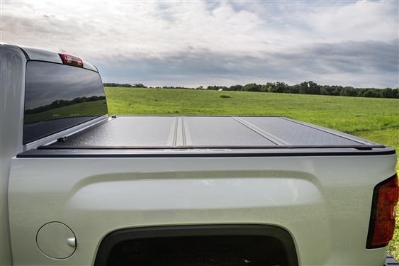 TrailFX Tonneau Cover, Tfx Standard Flush Tri-Fold, Hard Folding, 2 Folds/ 3 Panels, Low Profile, 2 Riding Positions – TFX1533