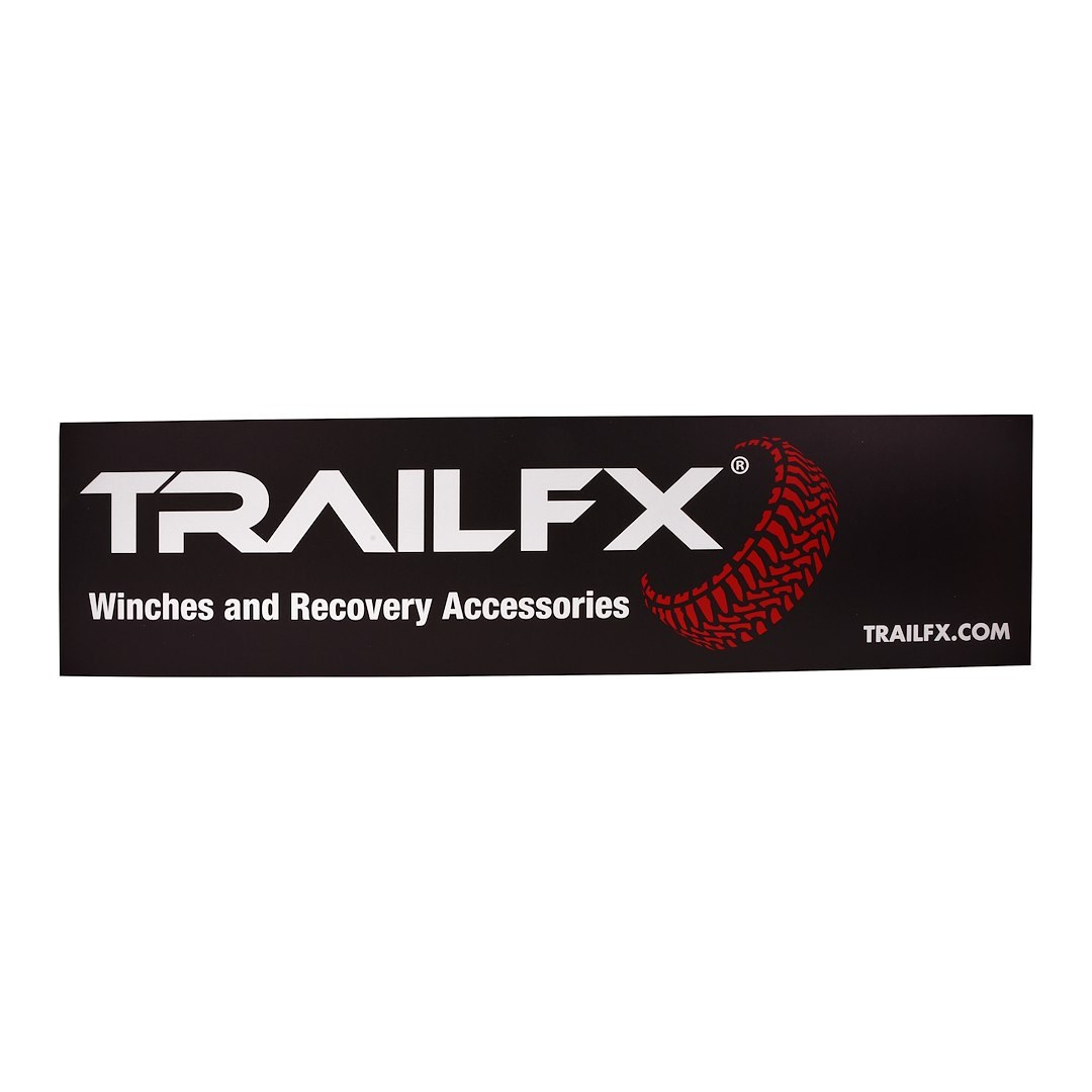 TrailFX Point of Purchase Display Header Card, Tfx Recovery Products, 46 Inch X 12 Inch, 3 Millimeter PVC – RECHEADER