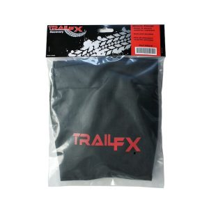 TrailFX Winch Cover, Tfx Winch Accessories, For Trail Fx Winches W08B/ W10B/ W12B, Orange with Trail Fx Logo – WA016