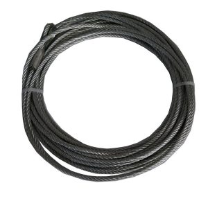 TrailFX Winch Cable, Tfx Winch Accessories, 3500 Pound Capacity, 3/16 Inch Diameter X 50 Foot Length, Steel Cable – WA030