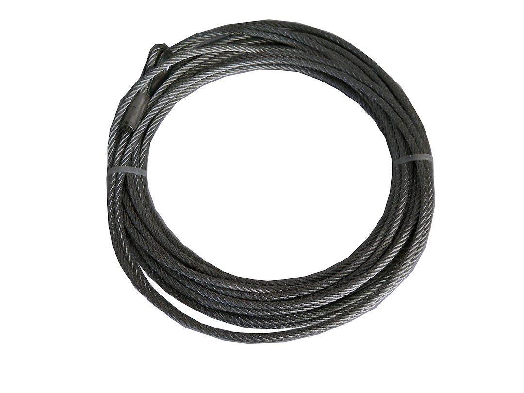 TrailFX Winch Cable, Tfx Winch Accessories, 4500 Pound Capacity, 15/64 Inch Diameter X 40 Foot Length, Steel Cable – WA031