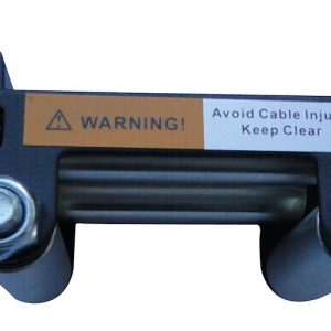 TrailFX Winch Fairlead, Tfx Winch Accessories, 4-WAY Roller Style, For Use with Trail Fx W35B and W45B Winches, Bare Steel – WA032