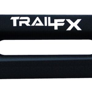 TrailFX Winch Fairlead, Tfx Winch Accessories, Hawse Style, For Use with Trail Fx WS35B and WS45B Winches, Bare Aluminum – WA033