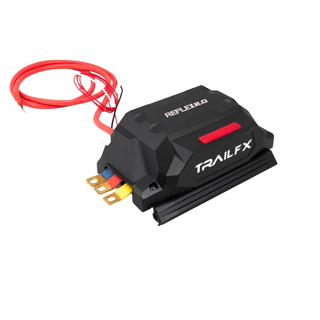 TrailFX Winch Control Box, Reflex 2.0, Replacement for Trailfx Reflex 2.0 Winches WR295B/ WR212B/ WRS295B/ WRS212B, IP68 Rated – WRA205