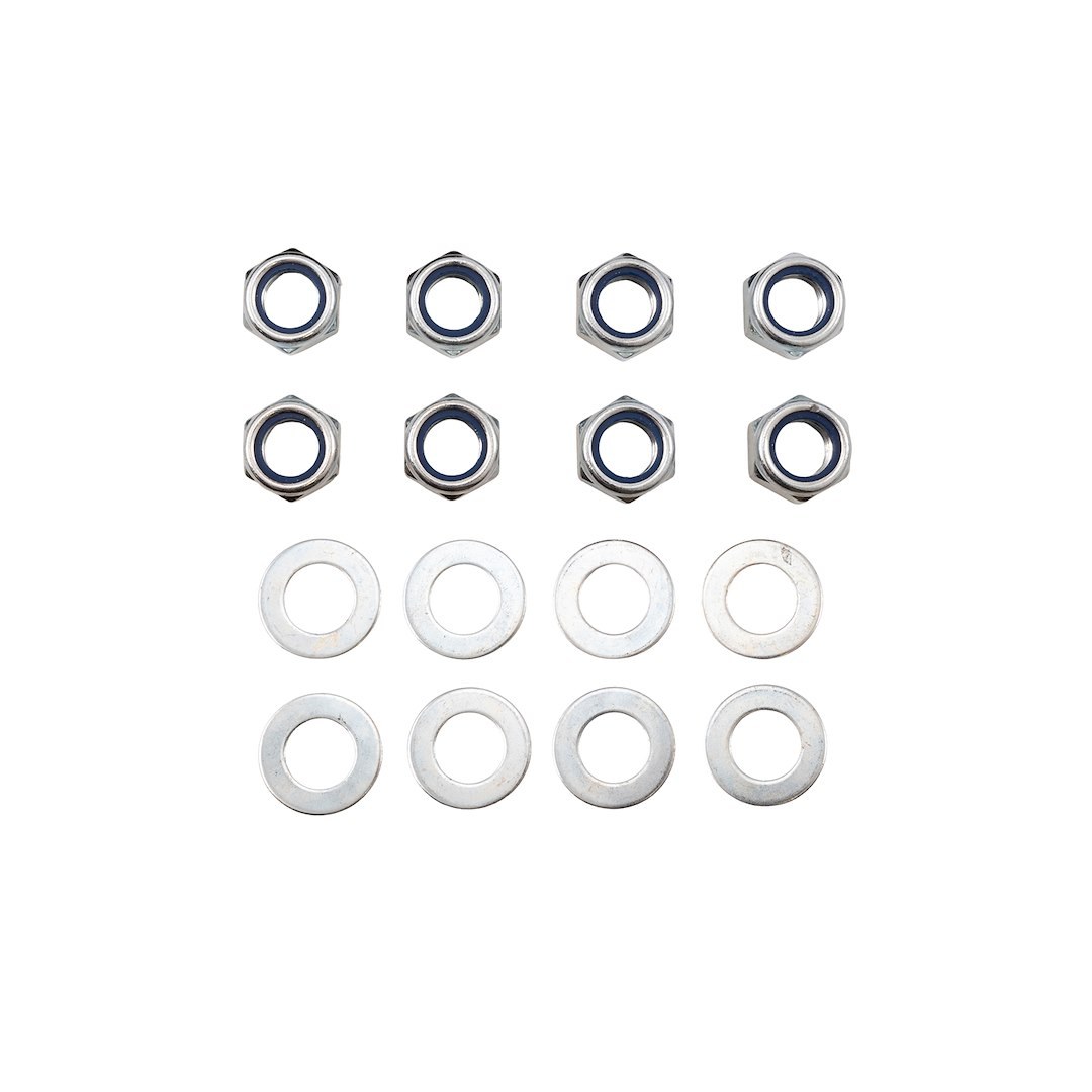 Suspens Pro Leaf Spring Block Kit, 2 Inch Rear Lift, Cast Iron, With Two Rear Blocks/ Four U-Bolts/ Hardware – BUG04