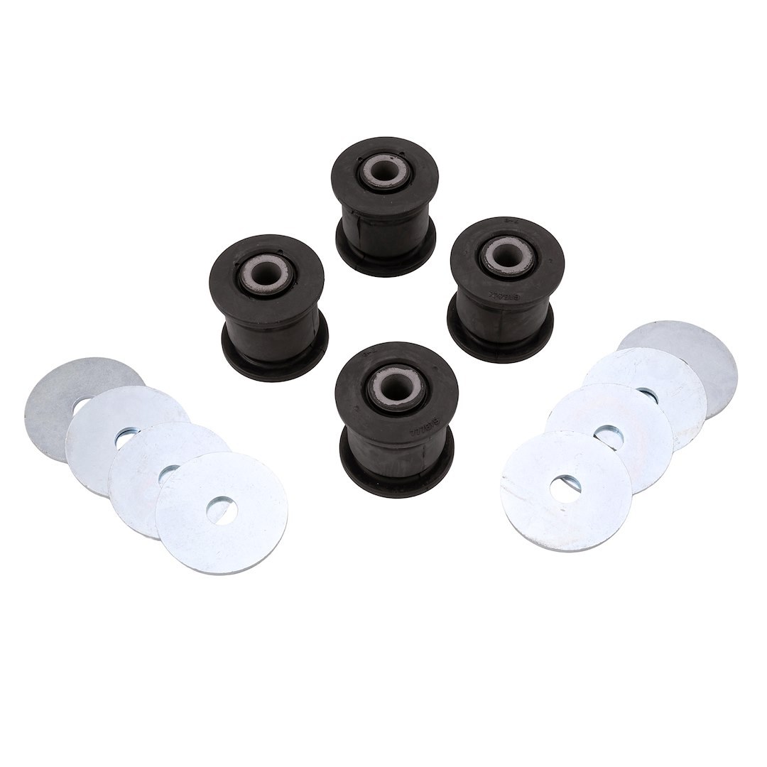Suspens Pro Control Arm Bushing, Black, OE Style Rubber, Includes Upper Control Arm Bushings and Sleeves – CABP02