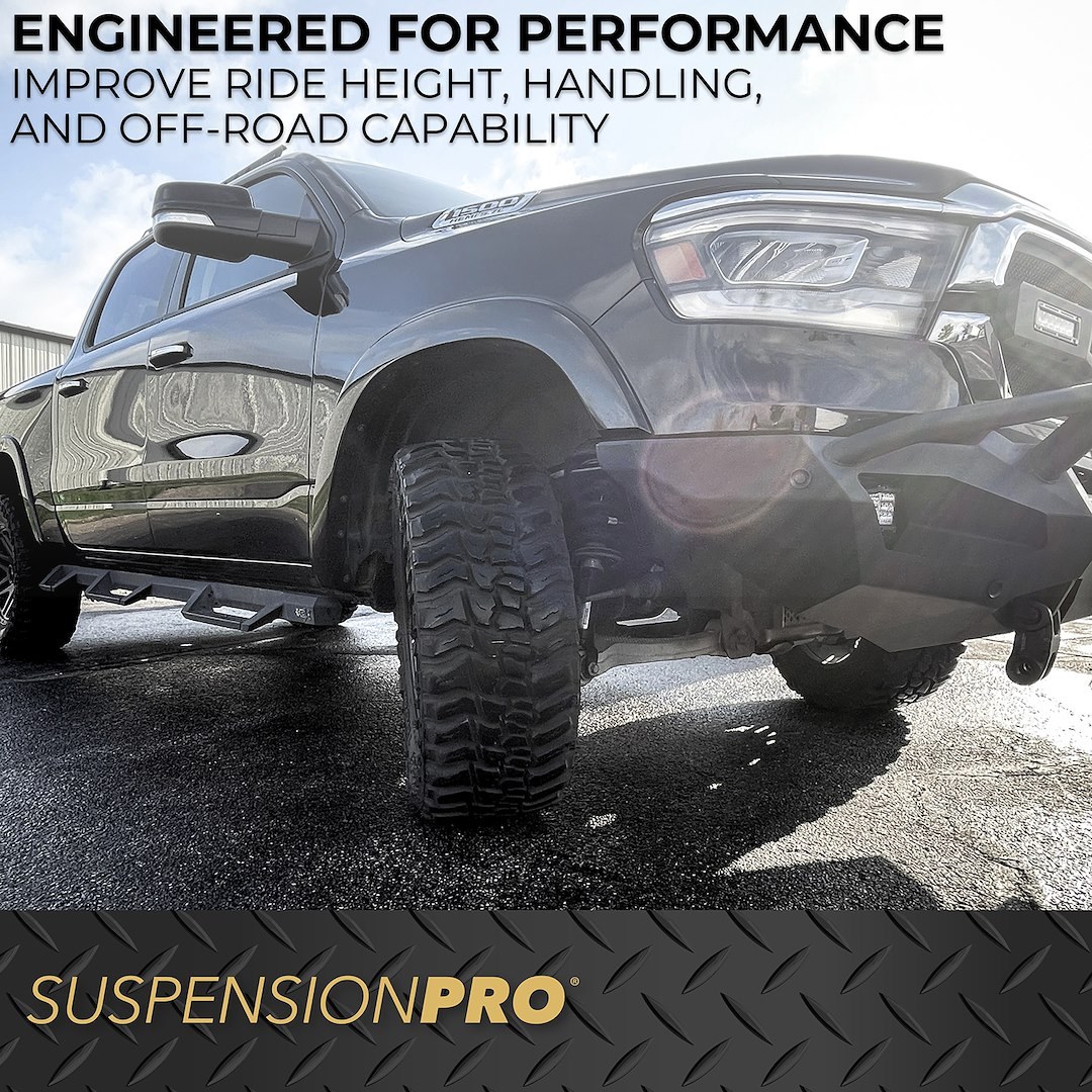 Suspens Pro Lift Kit Suspension, 3 Inch Front Lift, 1 Inch Rear Lift, Without Shock Absorbers IN Kit – Shock Change Not Necessary – D30SL3