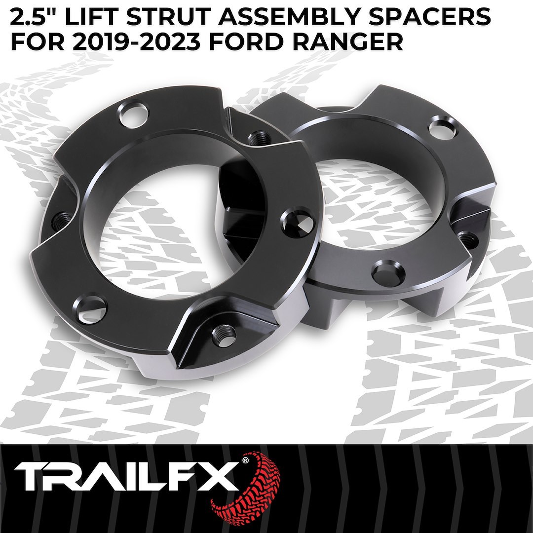 Suspens Pro Leveling Kit Suspension, Tfx Leveling Kits, 2-1/2 Inch Lift, Strut Assembly Spacers, Billet Aluminum – F25LL5