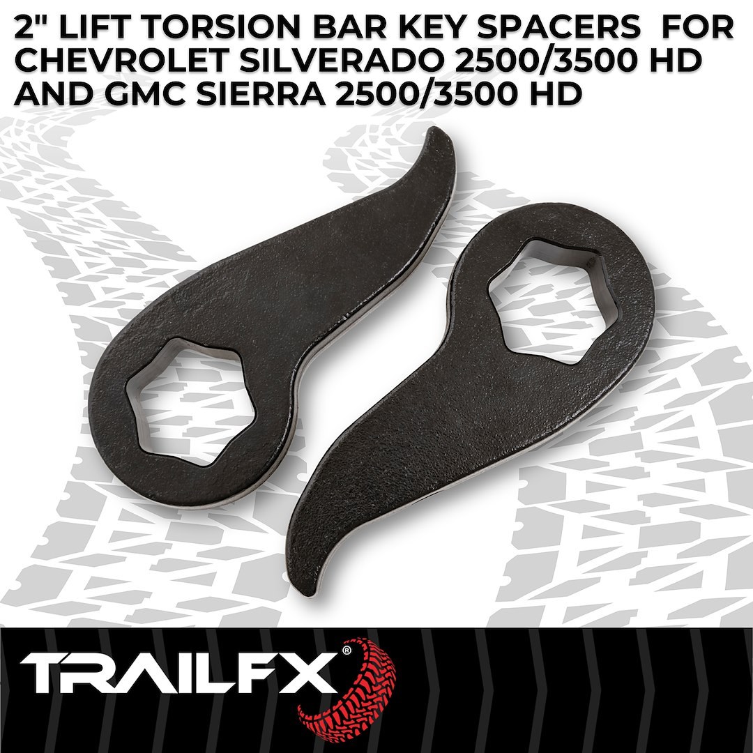 Suspens Pro Leveling Kit Suspension, Tfx Leveling Kits, 2 Inch Lift, Lower Strut Spacer, Aluminum – G22LL4