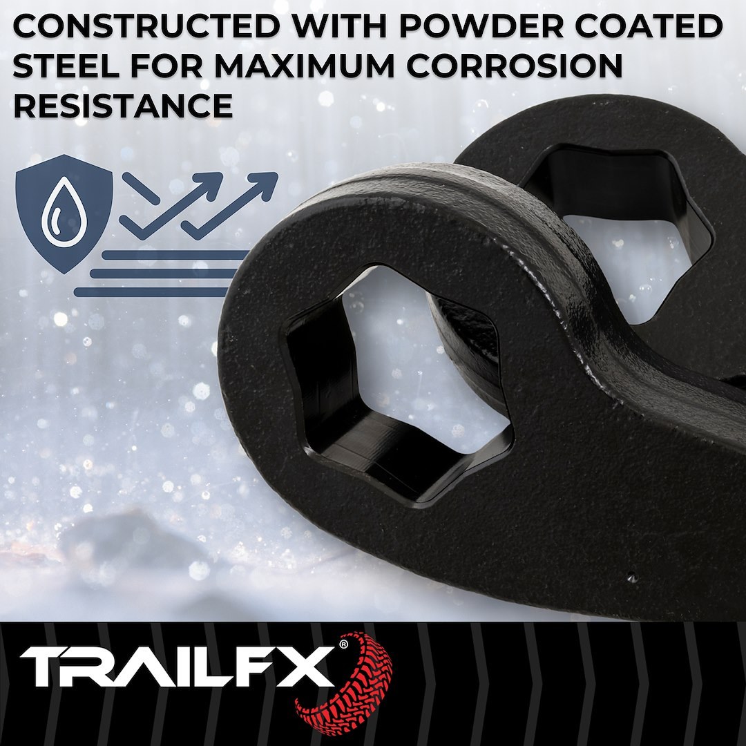 Suspens Pro Leveling Kit Suspension, Tfx Leveling Kits, 2 Inch Lift, Lower Strut Spacer, Aluminum – G22LL4