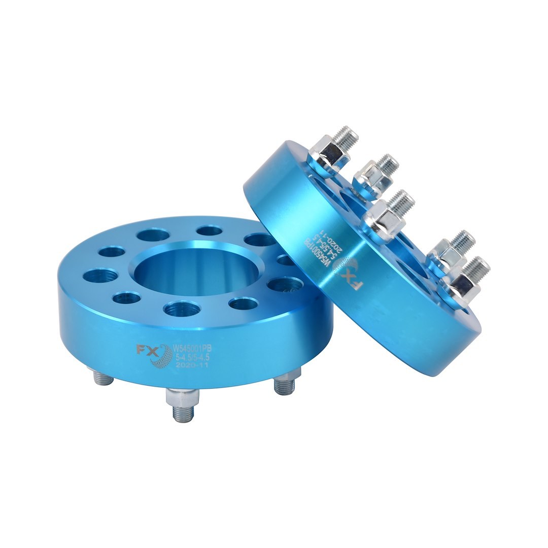 TrailFX Wheel Spacer, Fx Wheel Spacer, 5 X 114.3 Millimeter/ 5 X 4.50 Inch Bolt Pattern, 1-1/2 Inch Thickness, 74 Millimeter Hub Size – W545001PB