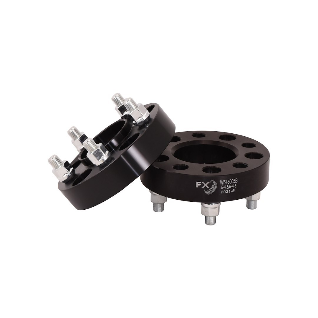 TrailFX Wheel Spacer, Fx Wheel Spacer, 5 X 114.3 Millimeter/ 5 X 4.50 Inch Bolt Pattern, 1-1/4 Inch Thickness, Wheel Stud Mount – W545005HC