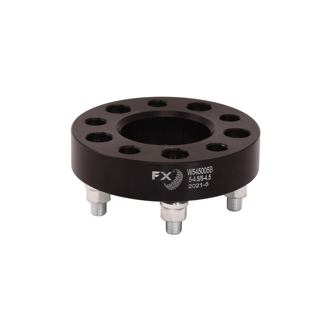 TrailFX Wheel Spacer, Fx Wheel Spacer, 5 X 114.3 Millimeter/ 5 X 4.50 Inch Bolt Pattern, 1-1/4 Inch Thickness, Wheel Stud Mount – W545005HC