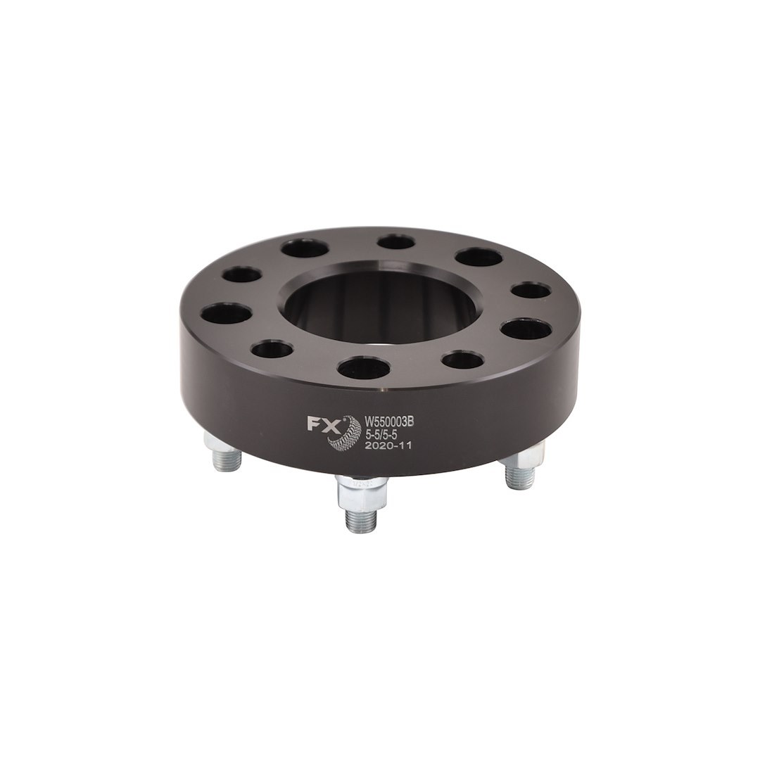 TrailFX Wheel Spacer, Fx Wheel Spacer, 5 X 127 Millimeter/ 5 X 5.00 Inch Bolt Pattern, 1-1/2 Inch Thickness, 78.10 Millimeter Hub Size – W550003B
