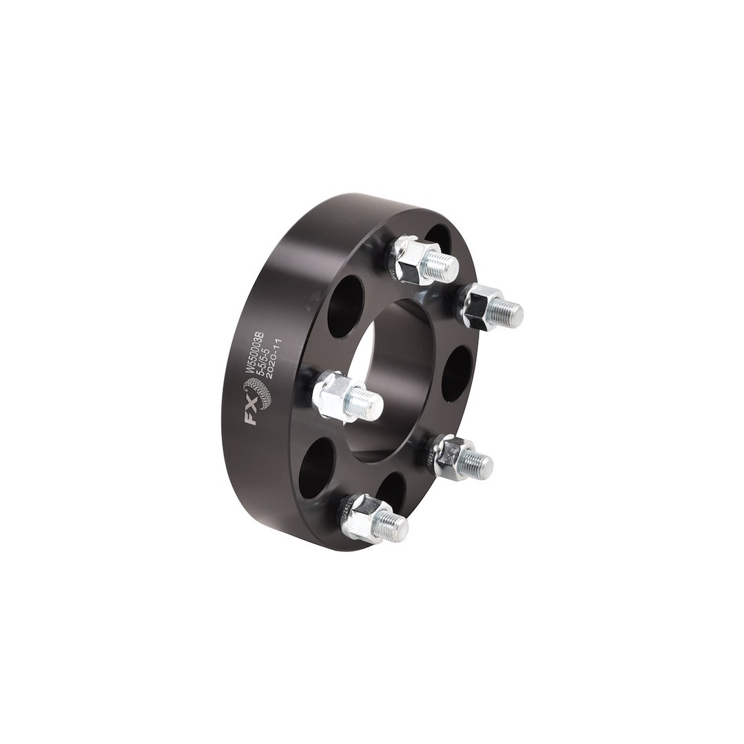 TrailFX Wheel Spacer, Fx Wheel Spacer, 5 X 127 Millimeter/ 5 X 5.00 Inch Bolt Pattern, 1-1/2 Inch Thickness, 78.10 Millimeter Hub Size – W550003B