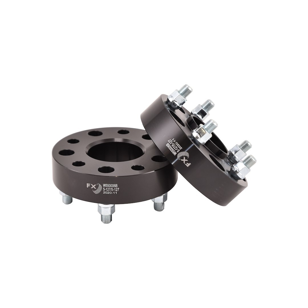 TrailFX Wheel Spacer, Fx Wheel Spacer, 5 X 127 Millimeter/ 5 X 5.00 Inch Bolt Pattern, 1-1/2 Inch Thickness, Wheel Stud Mount – W550006HC