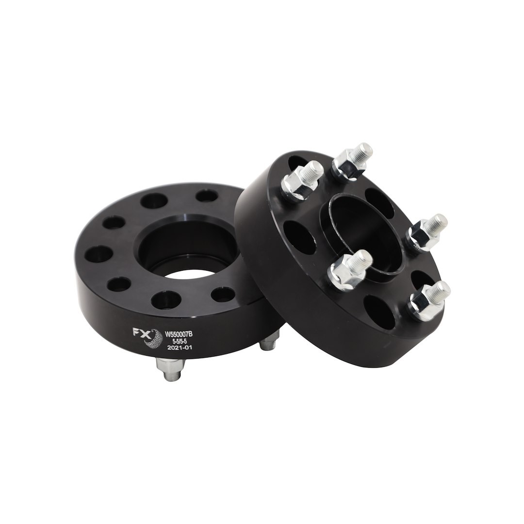 TrailFX Wheel Spacer, Fx Wheel Spacer, 5 X 127 Millimeter/ 5 X 5.00 Inch Bolt Pattern, 1-1/2 Inch Thickness, Wheel Stud Mount – W550007HC