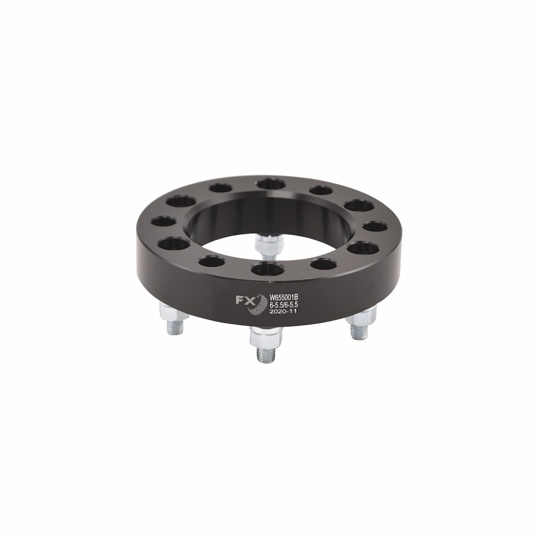 TrailFX Wheel Spacer, Fx Wheel Spacer, 6 X 139.7 Millimeter/ 6 X 5.50 Inch Bolt Pattern, 1-1/4 Inch Thickness, Wheel Stud Mount – W655001N