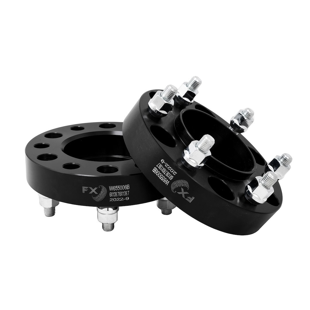 TrailFX Wheel Spacer, Fx Wheel Spacer, 6 X 139.7 Millimeter/ 6 X 5.50 Inch Bolt Pattern, 1-1/4 Inch Thickness, Wheel Stud Mount – W655006HC