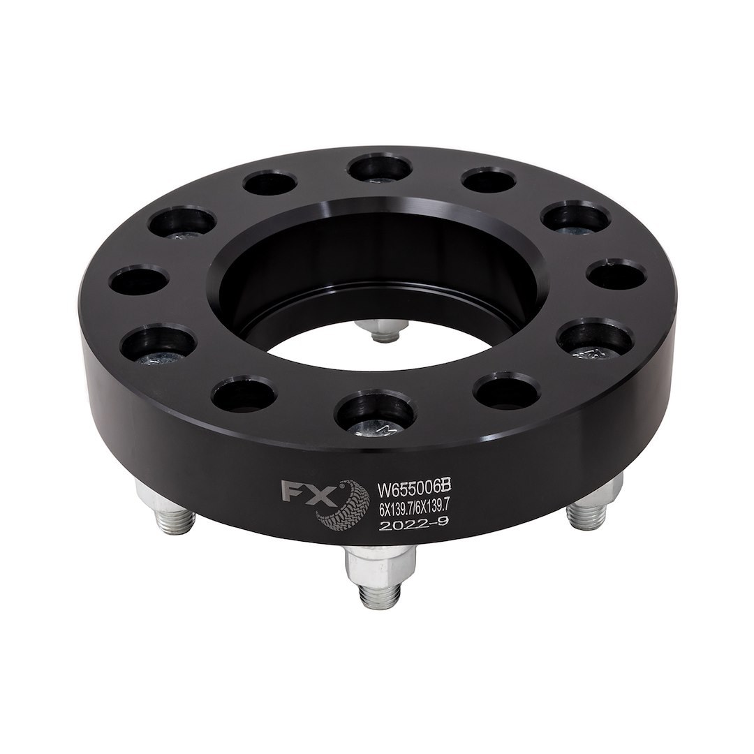 TrailFX Wheel Spacer, Fx Wheel Spacer, 6 X 139.7 Millimeter/ 6 X 5.50 Inch Bolt Pattern, 1-1/4 Inch Thickness, Wheel Stud Mount – W655006HC